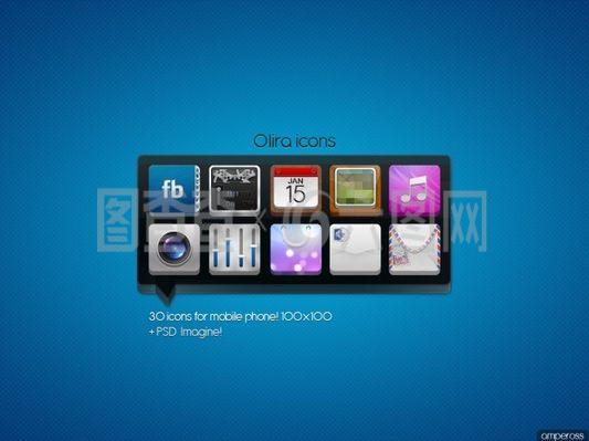 蘋果手機圖標(biāo)-Olira